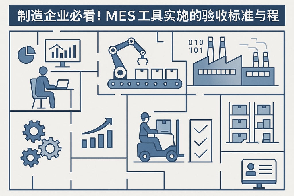 制造企业必看！MES 工具实施的验收标准与流程